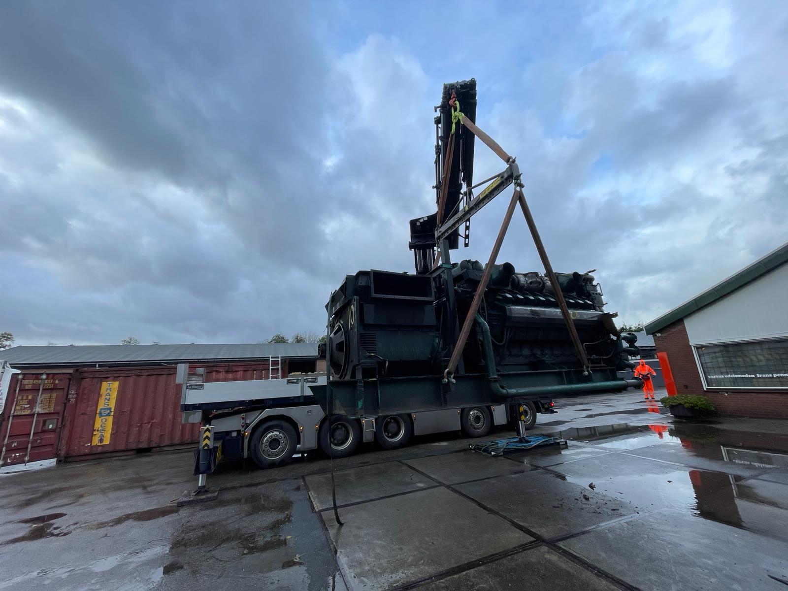 Transport zwaar materieel